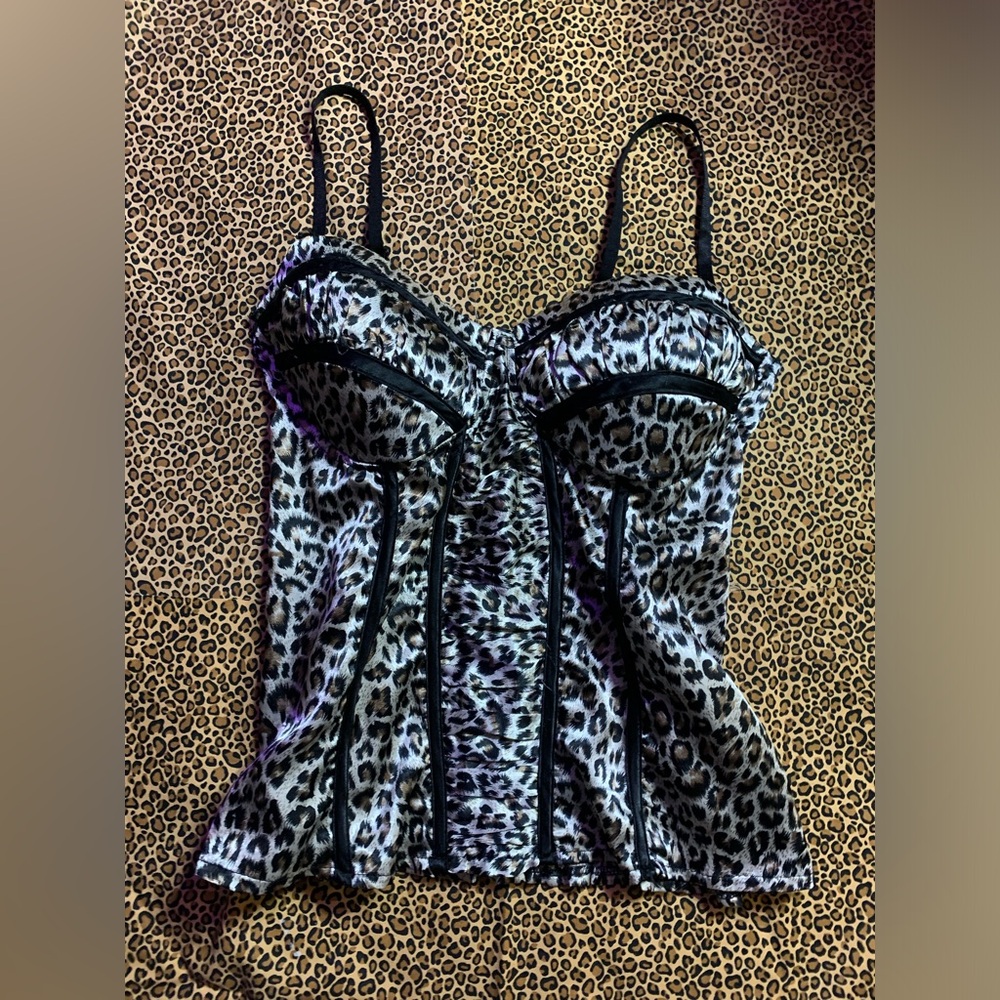 cheetah print top